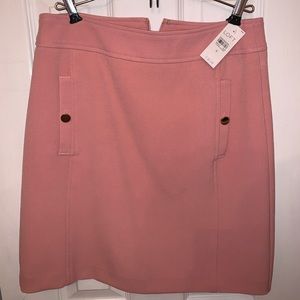 LOFT pink skirt